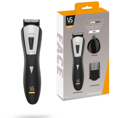 VS Sassoon Cordless Hair Facial Hair Trimmer