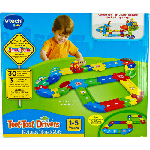 VTech Toot-Toot Drivers Deluxe Track Set Toy 1-5 Years
