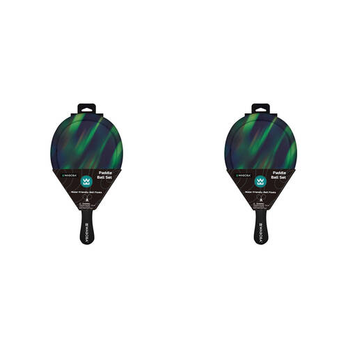 4pc Waboba Sporty Beach Paddle Non-Slip w/ Rubber Ball Set