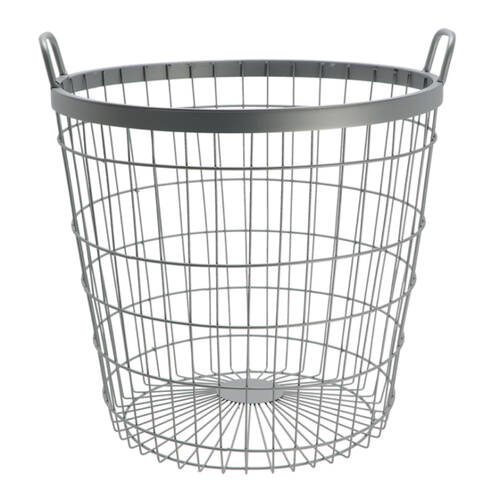 Esschert Design Potato Gathering Basket Garden Outdoor Decor 56.7L Grey