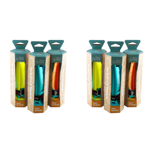 2PK Formula Sports Flyer Kids/Children Outdoor Shuttlecock Assorted 8y+