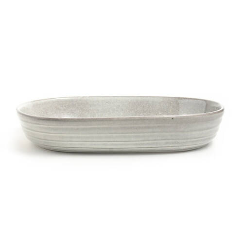 Classica Lunde Oval Baker 31x21x6cm Oven Baking/Baker Tray Reactive Grey