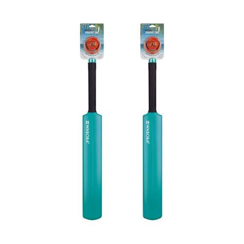 2x Waboba Water Cracket Durable Cricket Game Set 91cm Outdoor Sports Toy Blue 8y+