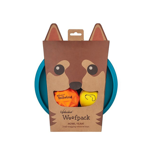 Formula Sports Rubber Woofpack Pet/Dog Fetch Throw Toy