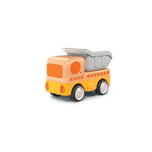 Wanborns Wooden Friction Dump Truck w/ Sound And Light Kids/Children 18m+