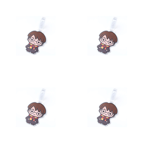 4PK Harry Potter Luggage Tag Suitcase Identity Label - Harry