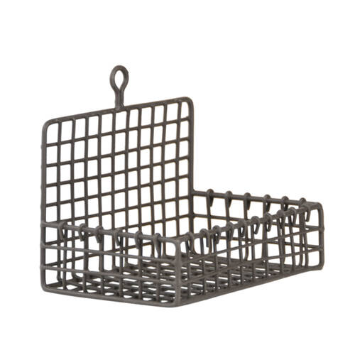 Esschert Design Wire Soap Holder Home Indoor Outdoor Display Grey