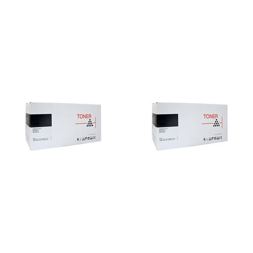 2PK Whitebox Compatible Brother TN443 Toner Cartridge - Black