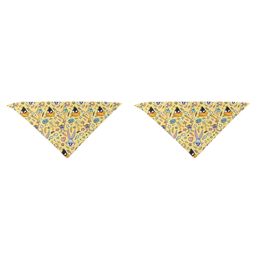 2PK The Stubby Club Looney Tunes Themed Dog Bandana Small