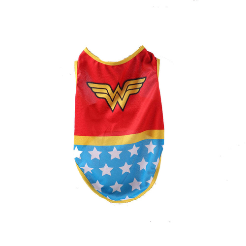 The Stubby Club Wonder Woman Themed Dog Jersey X-Small
