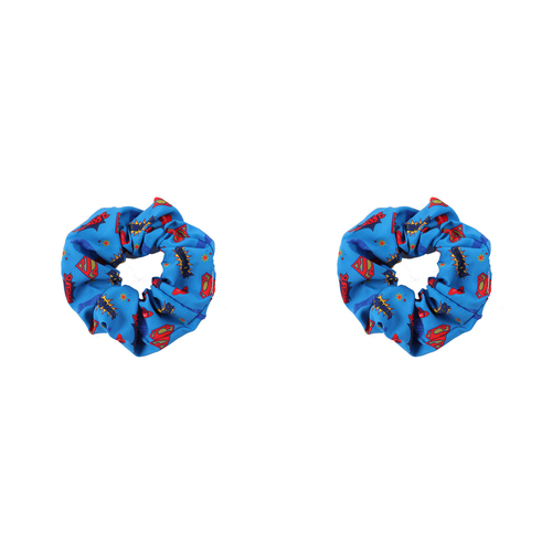 2PK The Stubby Club Superman Themed Scrunchie Novelty Pet Dressup