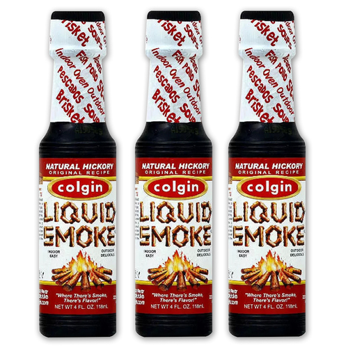 3PK Colgin Liquid Smoke Hickory Sauce 118ml