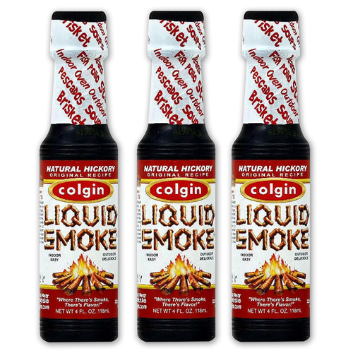 3PK Colgin Liquid Smoke Hickory Sauce 118ml