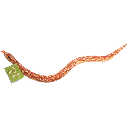 Majigg Wood Snake 50cm - Assorted