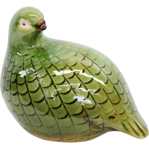 LVD Guinea Fowl Porcelain Figurine Decor 15.5cm - Spring A