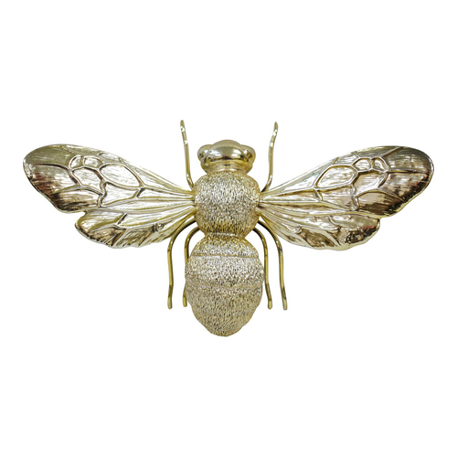 LVD Resin 23cm French Bee Home Decorative Ornament Large - Gold