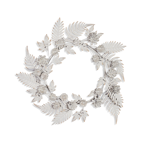 DWBH 65cm Metal Decorative Wreath Centerpiece - Ricotta