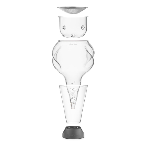 Final Touch Conundrum Aerator for Wine Decanter w/Glass/Filter/Stand/Adaptor