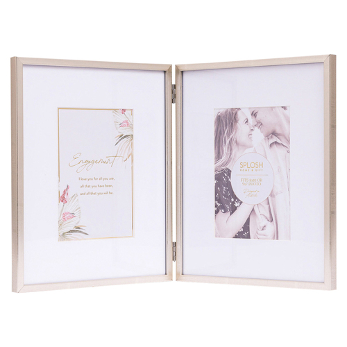 Splosh Wedding 5x7'' Double Picture/Photo Frame Home Decor
