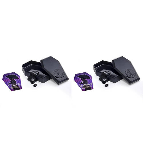 2PK Wednesday Blacker Than Black Putty Slime Toy Kids 3y+