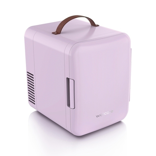 Wellcare Mini Heating/Cooling Cosmetic/Make-Up Fridge 4L Pink