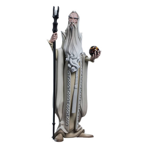 The Lord Of The Rings Saruman Mini Epics Vinyl Action Figure Toy 7in