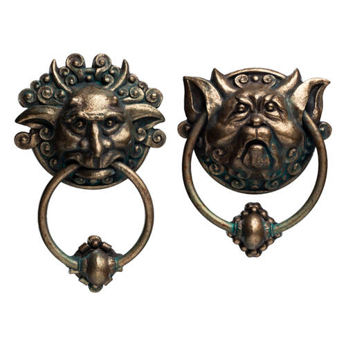Labyrinth Door Knockers 1:6 Scale Replica Home Decor/Display