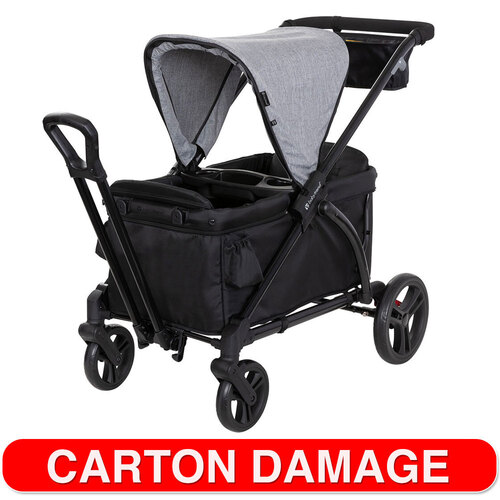 Baby Trend Expedition 2 in 1 Stroller Wagon Evening Grey