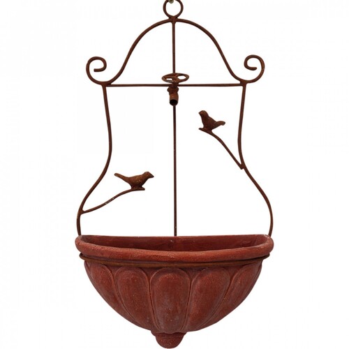 LVD Wall Planter Basket 55cm - Bird