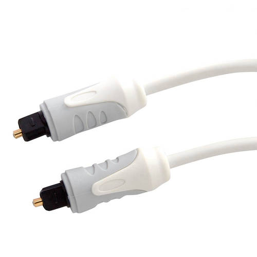 Westinghouse 1.5m Toslink to Toslink Optical Cable - White