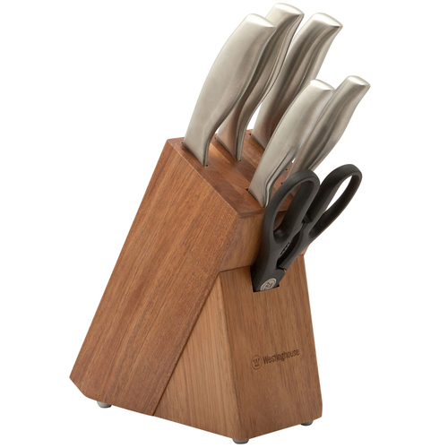 7pc Westinghouse Knife Block Set