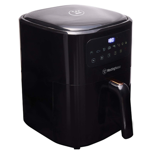 Westinghouse 1800W/200°C Digital Air-Fryer Black 6L