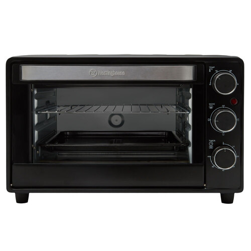 Westinghouse 26L Tabletop Oven w/ Cuved Back Cavity- Black