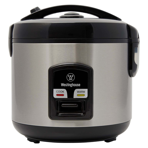 Westinghouse 6 Cup Rice Cooker Stainless Steel w/Keep Warm Function