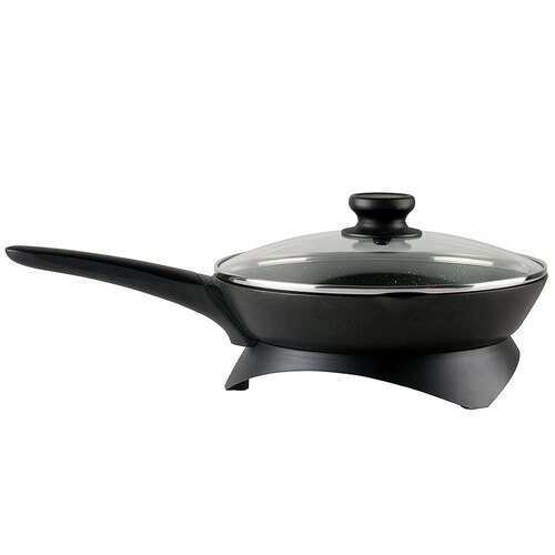 Westinghouse 26cm Round Non-Stick Electric Skillet - Black