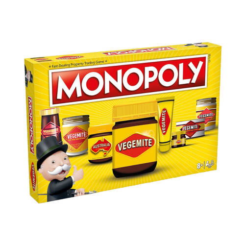 Winning Moves Monopoly Vegemite Edition Collector’s Board Game 8y+
