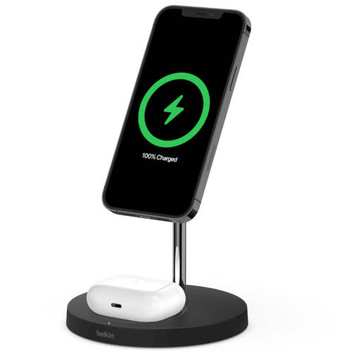 Belkin 2-In-1 Wireless Charger for Apple Magsafe - Black