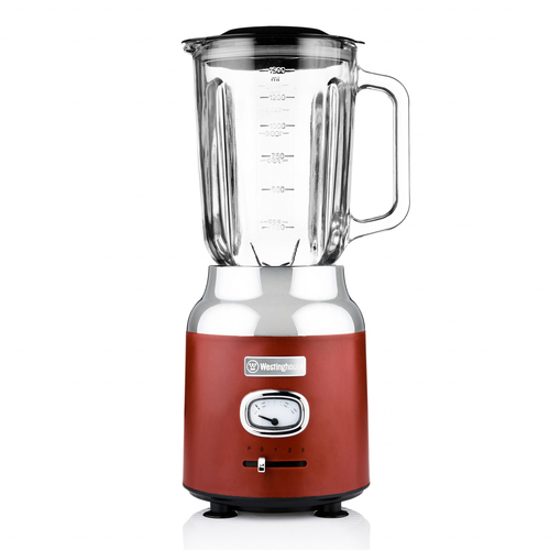 Westinghouse Retro Series 600W Table Blender Red