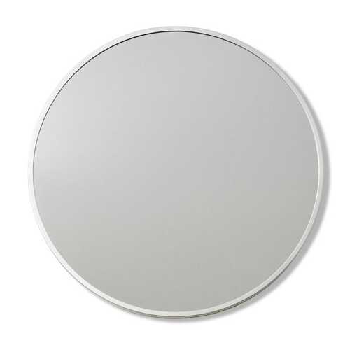 E Style Janelle 90cm Metal/Glass Wall Mirror - Silver