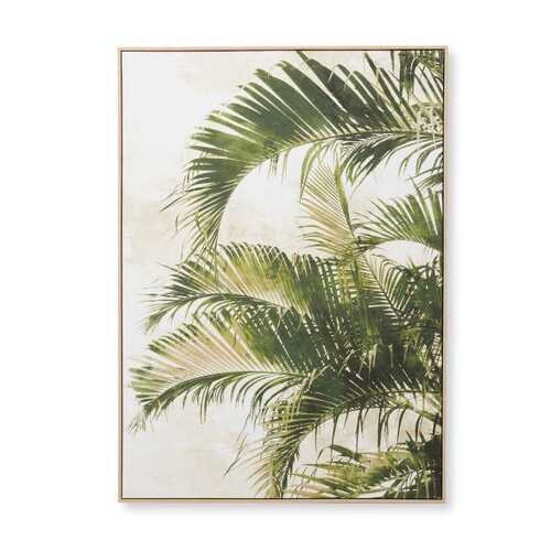 E Style 100x140cm Under The Palm Canvas Wall Art - Green