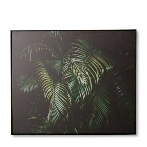 E Style 100x120cm Palm Canvas Wall Art - Green