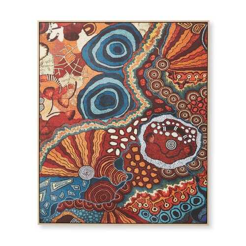 E Style 100x120cm Under The Sea Canvas Abstract Wall Art