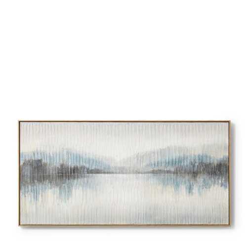 E Style 60x120cm Hand Painted Sea Lake Wall Art Painting