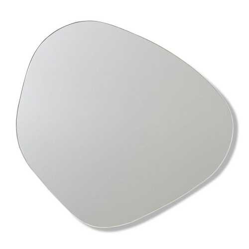 E Style Jetta 101cm Iron Silver Wall Mirror - White