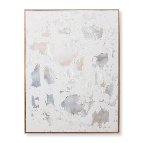 E Style Cova Hand Painted Abstract Wall Art Hanging Decor 120x150cm - Blue