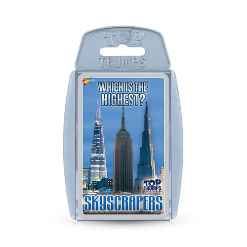 Top Trumps Skyscrapers Playing Card Game/Collection 5+