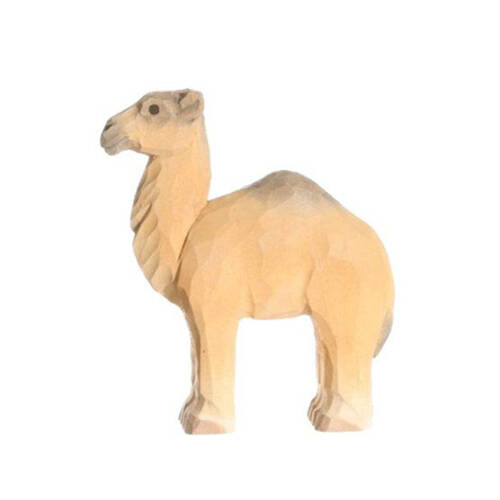 Wudimals Dromedary Handmade Wooden Animal Toy Carved Figurine Kids 3y+