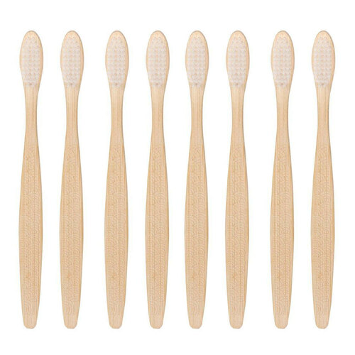 8x Eco Basic Toothbrush Adult Oral/Tooth Care - Soft