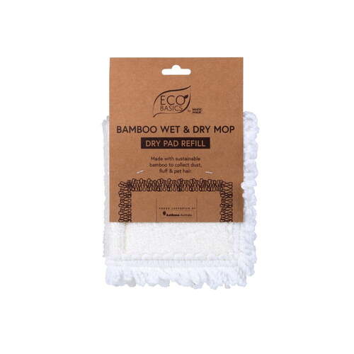 Eco Basics Dry Pad Refill Dust/Fluff Collector - White