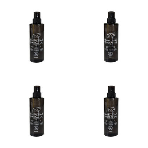 4PK Eco Basics Revitalising Mineral Oil For Wooden Kitchenware 200ml